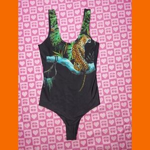 Hurley Leopard One Piece Bikini